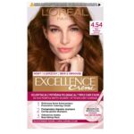 Excellence Creme farba do włosów 4.54 Brąz Mahoniowo-Miedziany