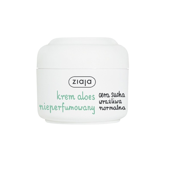 95146411649151564 Bio aloesowy krem nieperfumowany do cery suchej i wrażliwej 50ml - obrazek 1