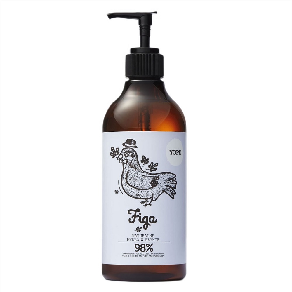 9552071777265580 Naturalne mydło w płynie Figa 500ml - obrazek 1