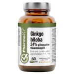 Ginkgo biloba 24% glikozydów flawonowych suplement diety 60 kapsułek