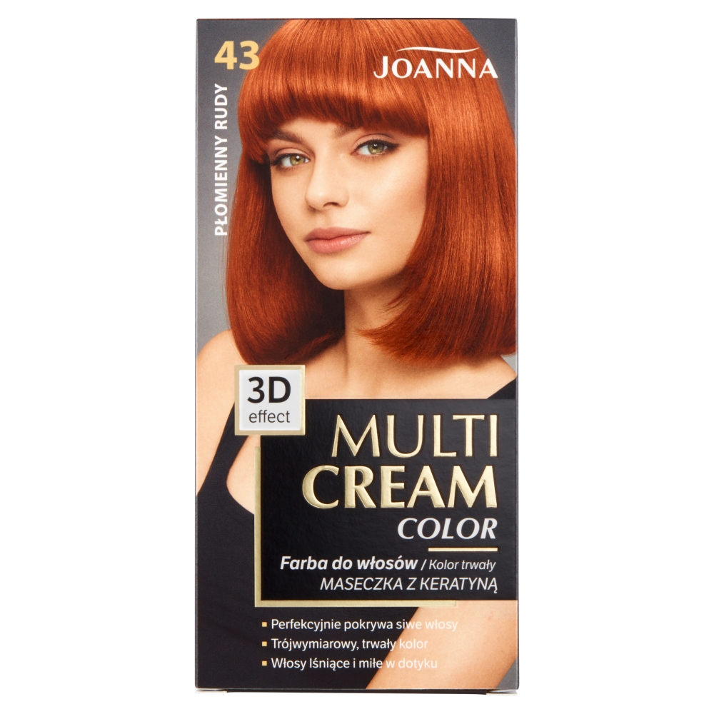 96861701641211148 Multi Cream Color farba do włosów 43 Płomienny Rudy - obrazek 1