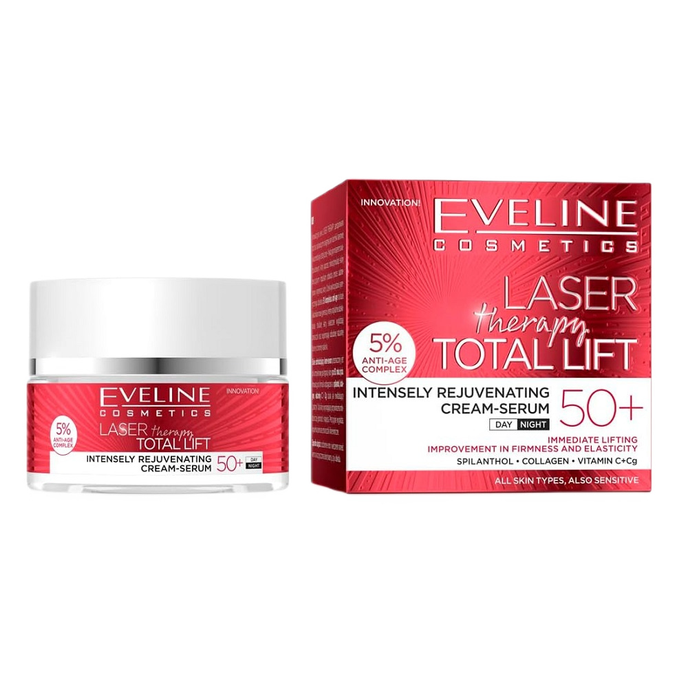 97585061780035195 Laser Therapy Total Lift silnie odmładzający krem-serum 50+ 50ml - obrazek 1
