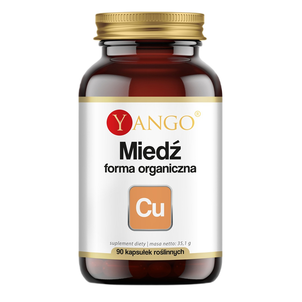 97680181778852835 Miedź forma organiczna suplement diety 90 kapsułek - obrazek 1