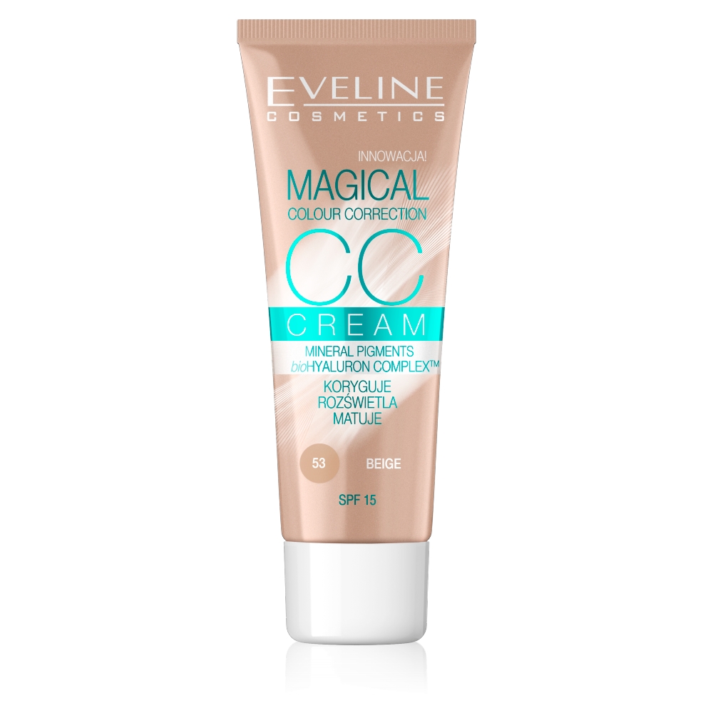 98531851647514064 Magical Colour Correction CC multifunkcyjny podkład 53 Beige 30ml - obrazek 1