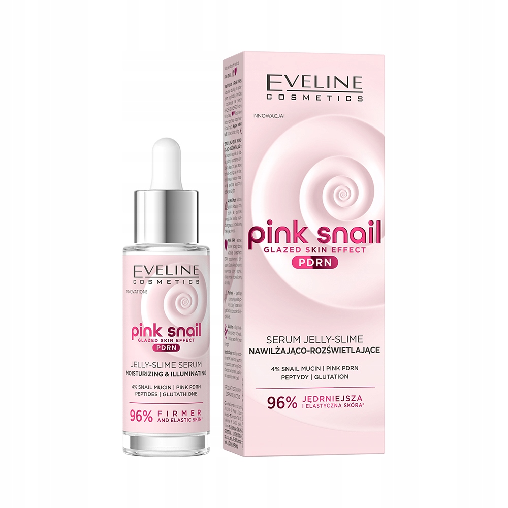 9879711780030490 Pink Snail nawilżająco-rozświetlające serum 30ml - obrazek 1